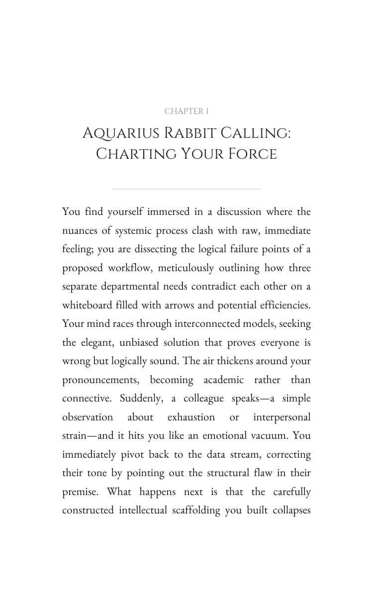 Aquarius Rabbit Mastery: Leadership interior preview
