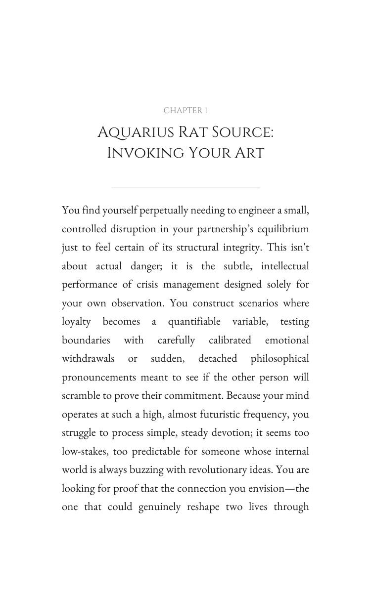 Aquarius Rat Love Relationships Integration: Refine Your Advancement interior preview