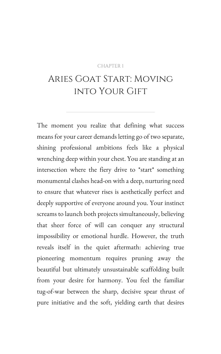 Aries Goat Career Success: Strategic Guide interior preview