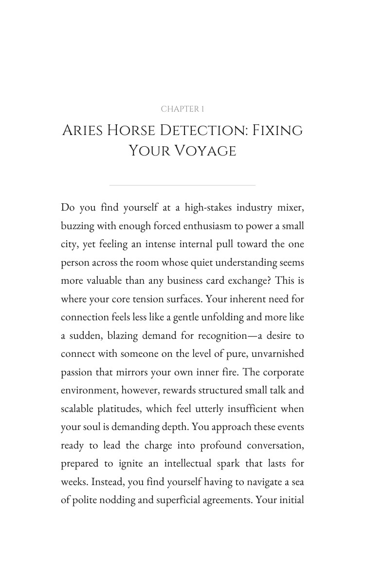 Aries Horse: Your Career Success Mastery interior preview