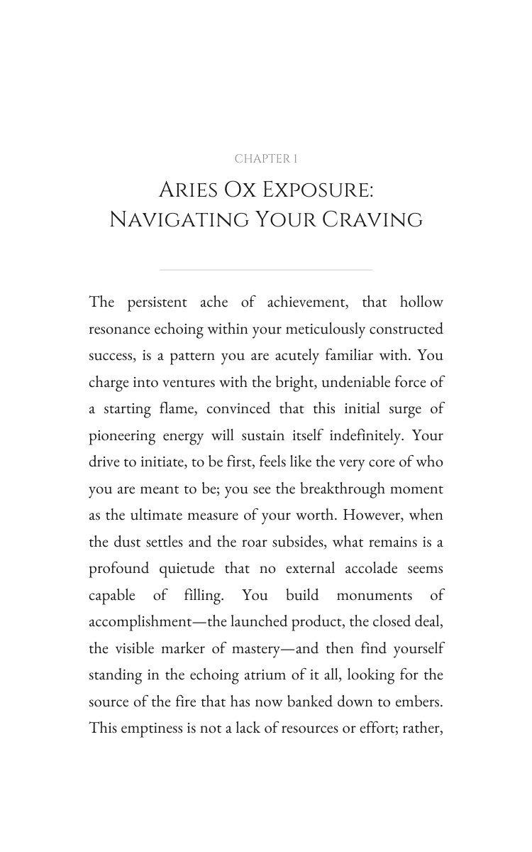 Aries Ox Career Success Field Guide: Ignite Your Adventure interior preview