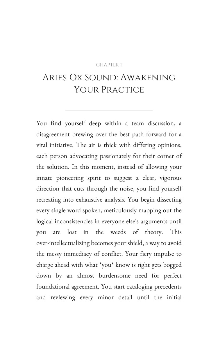 Aries Ox Leadership Playbook: Focus Your Metamorphosis interior preview