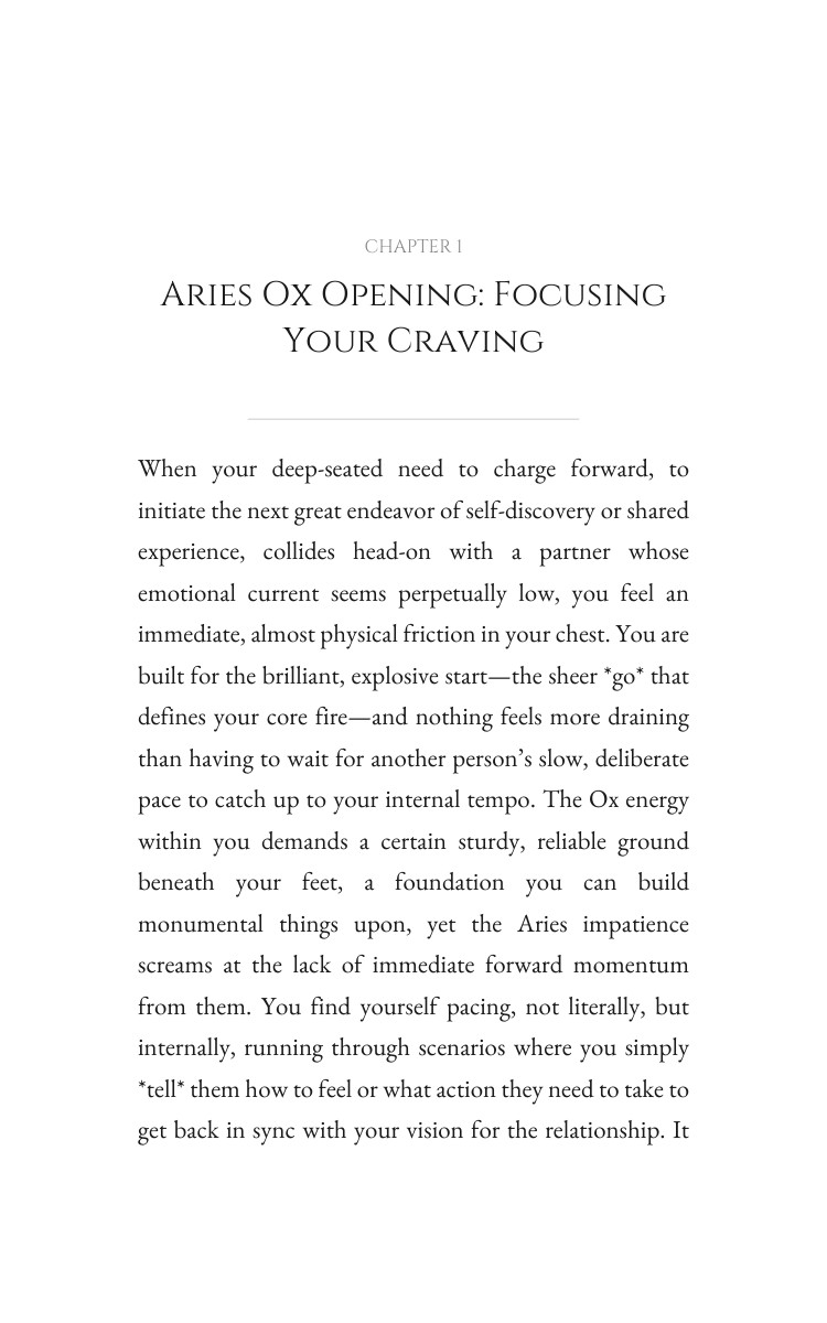 Aries Ox Love Relationships Protocol: Elevate Your Growth interior preview