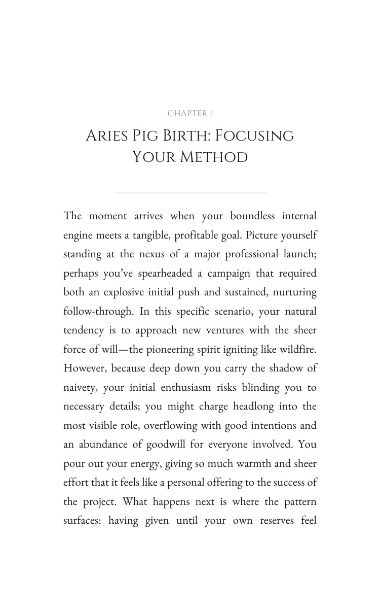 Aries Pig: Career Success Unlocked interior preview