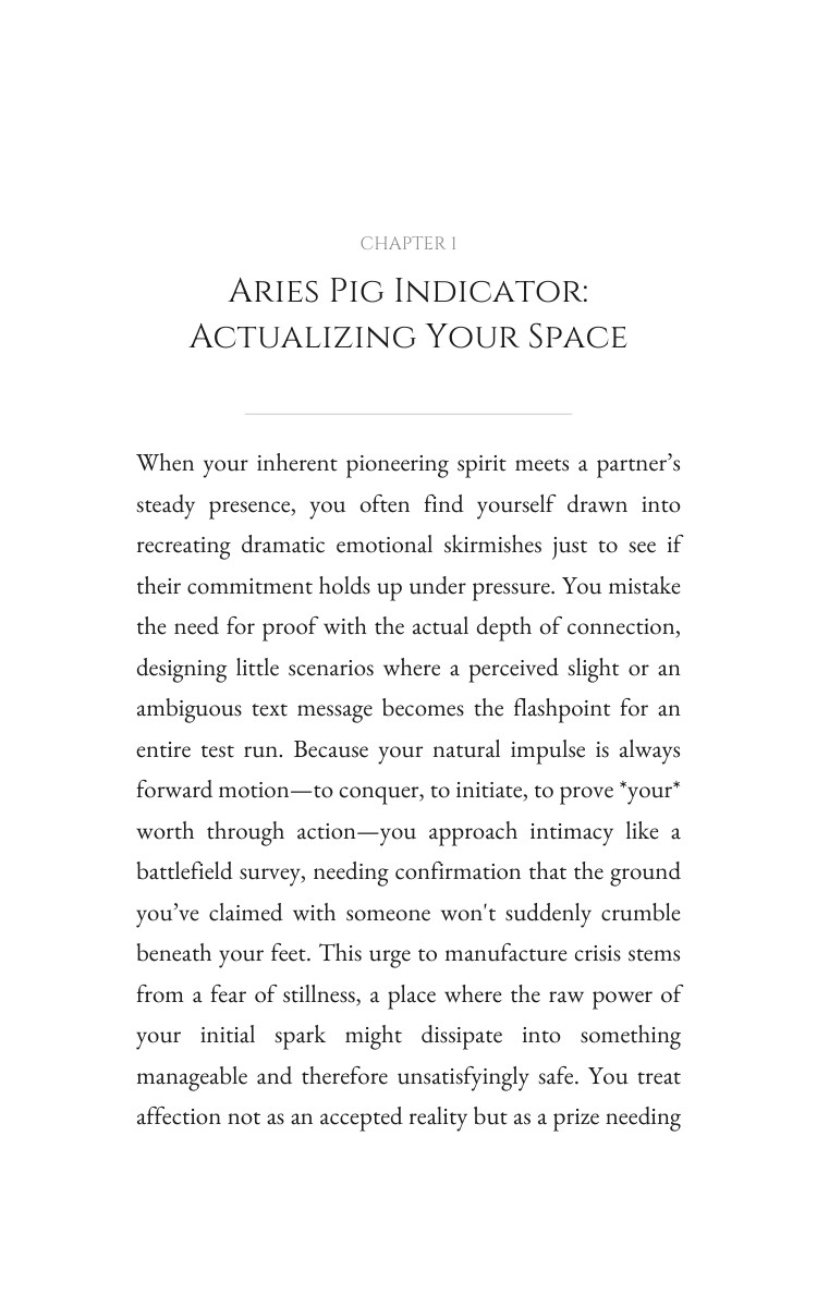 Aries Pig Love Relationships Power Guide: Amplify Your Approach interior preview