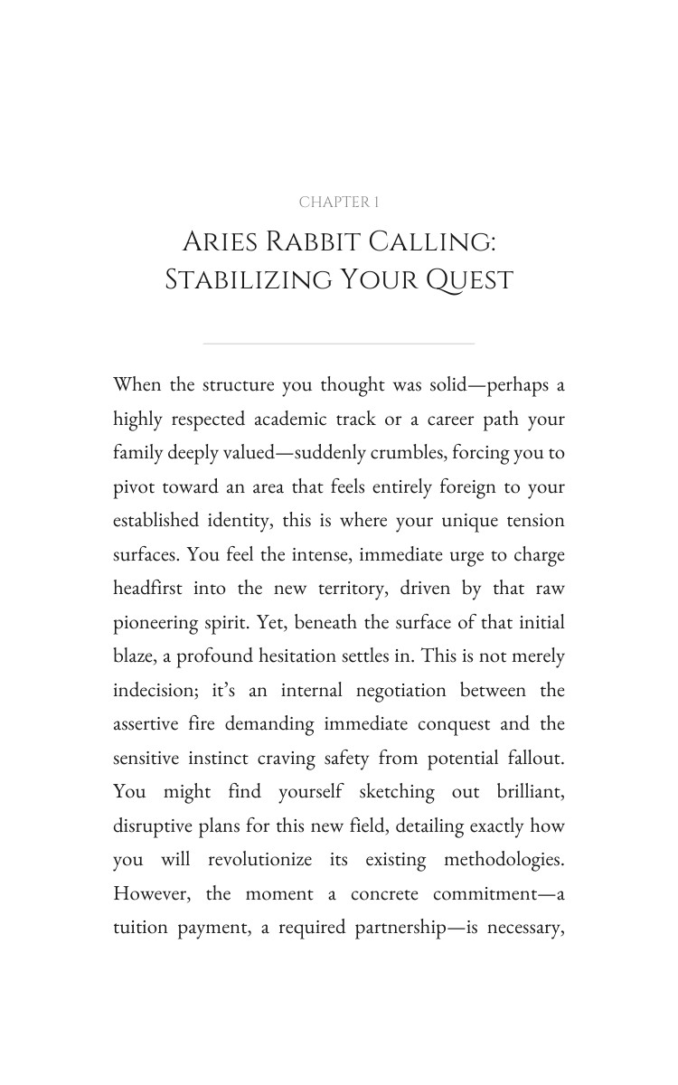 Aries Rabbit Career Success Decoded: Your Route Crystallized interior preview
