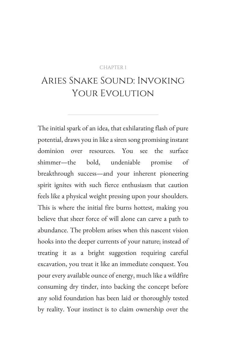 Aries Snake Money Wealth: Your Path Forward interior preview
