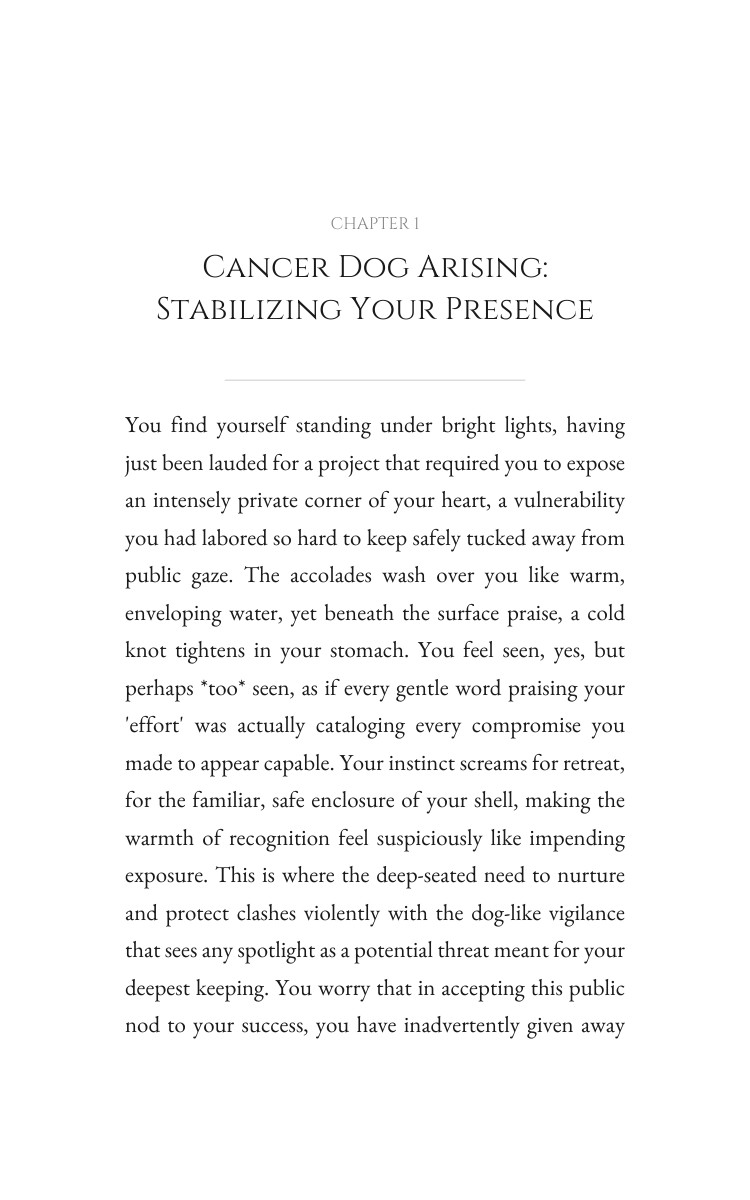 Cancer Dog Leadership Cornerstone: Ignite Your Voyage interior preview