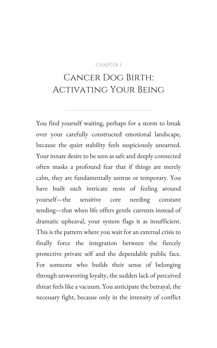 Cancer Dog Personal Growth Companion: Leverage Your Path interior preview