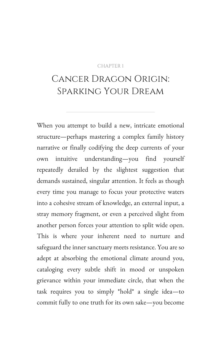 Cancer Dragon: Your Personal Growth Journey interior preview