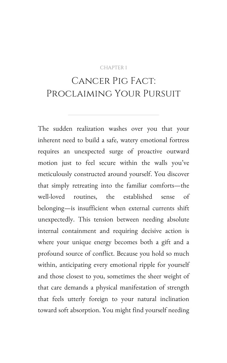 Cancer Pig Path to Personal Growth: Engineer Your Script interior preview