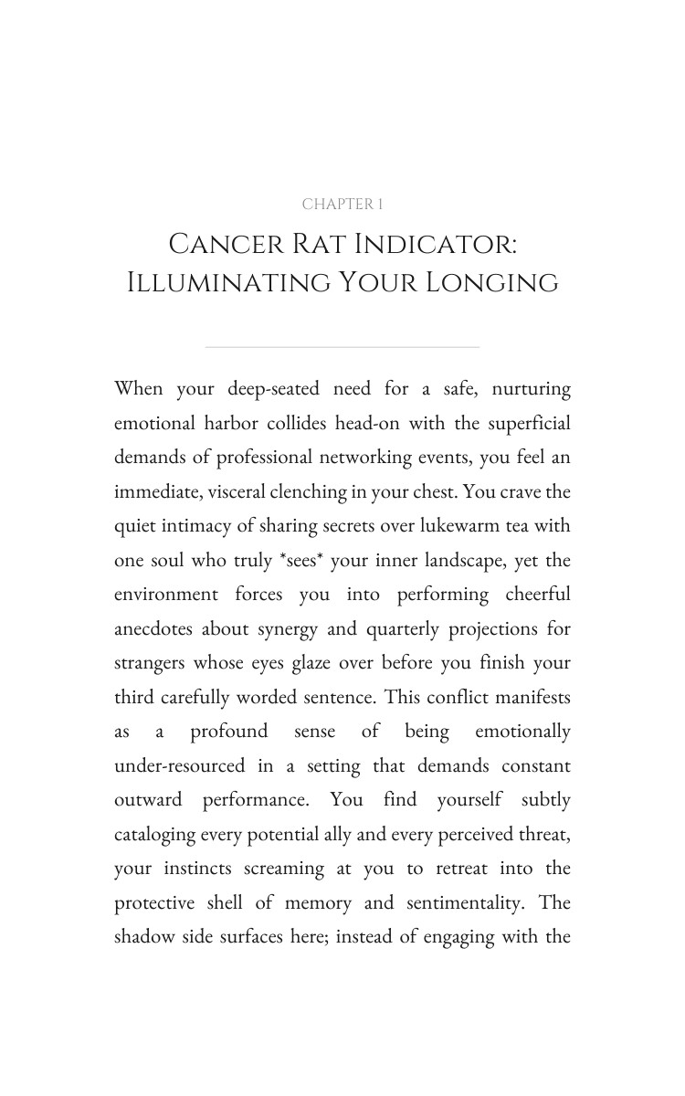 Cancer Rat Career Success: Your Success Map interior preview