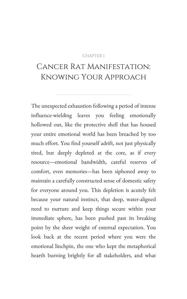 Cancer Rat Leadership Encyclopedia: Channel Your Talent interior preview