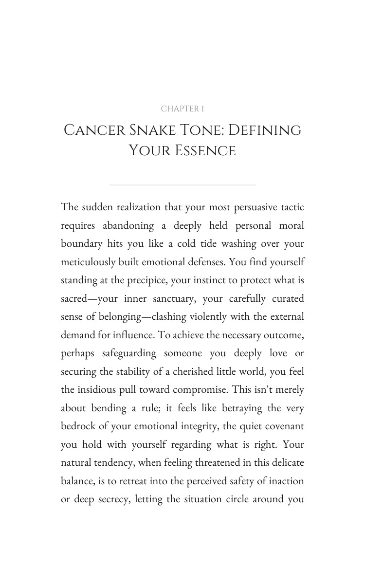 Cancer Snake Leadership Integration: Master Your Search interior preview