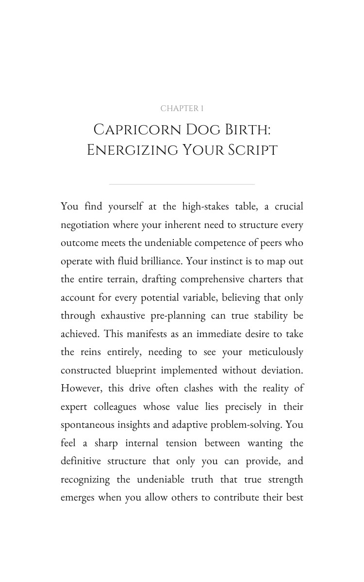 Capricorn Dog Leadership Framework: Unlock Your Work interior preview