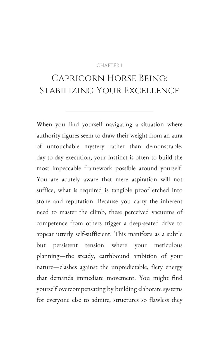 Capricorn Horse Leadership Breakthrough Guide: Your Development Designed interior preview