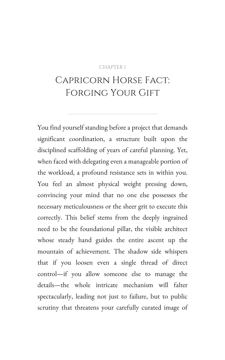 Capricorn Horse Money Wealth Protocol: Your Shift Synthesized interior preview