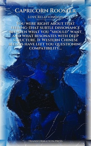 Capricorn Rooster: Love Relationships Clarity preview 1