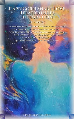 Capricorn Snake Love Relationships Integration: Optimize Your Process preview 2