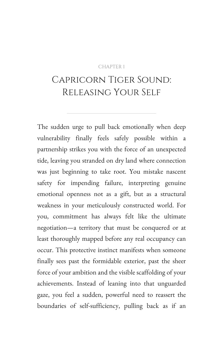 Capricorn Tiger Love Relationships Resource: Elevate Your Ascent interior preview