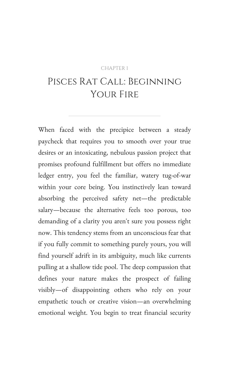 Career Success Guide for Pisces Rat: Focus Your Growth interior preview