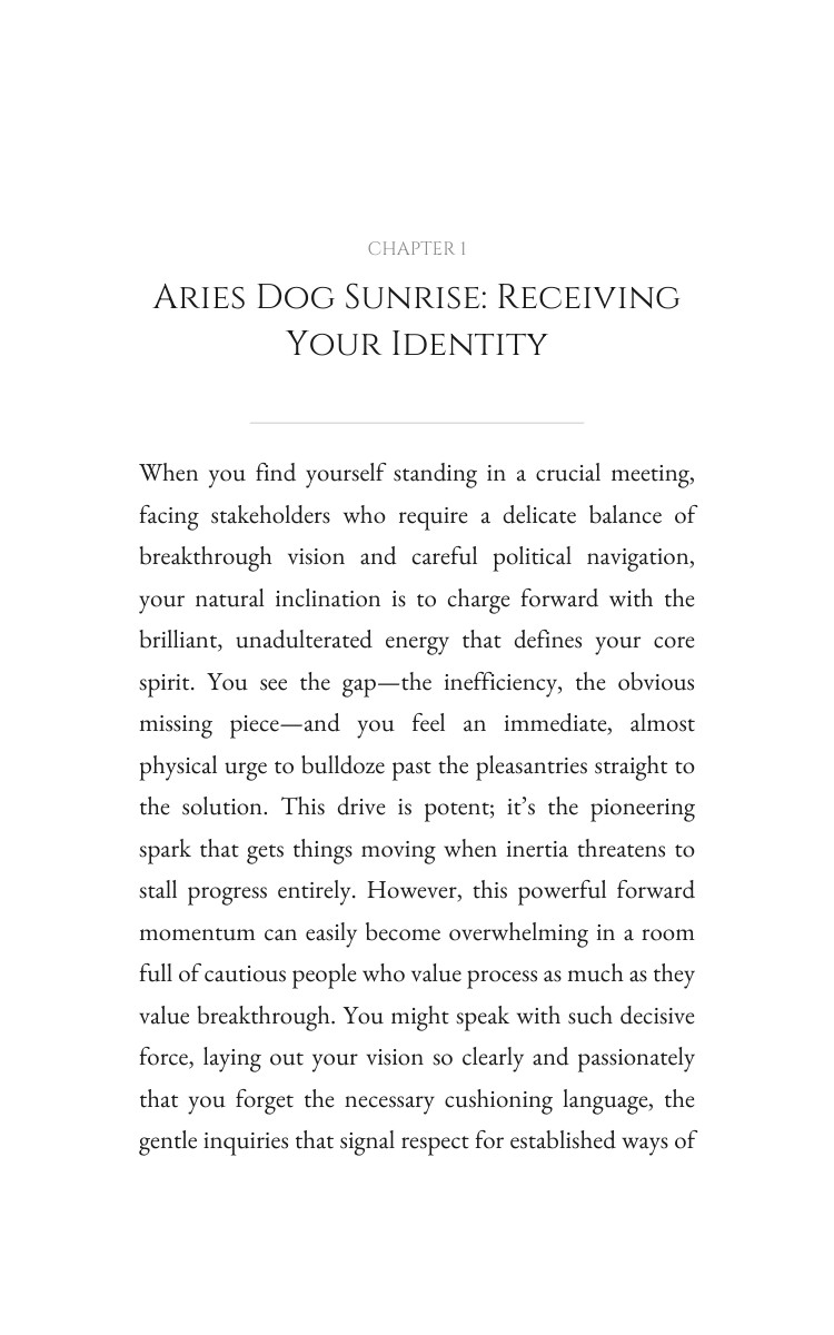 Career Success Playbook: Aries Dog interior preview