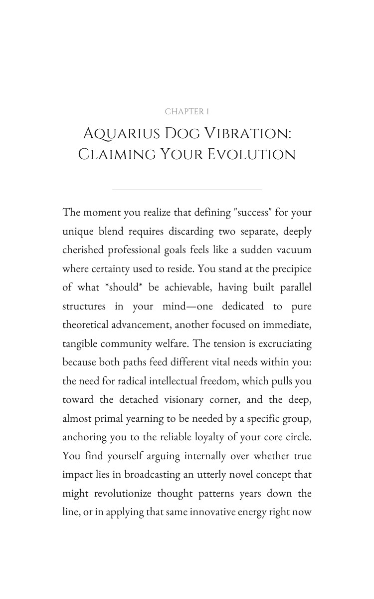 Career Success Roadmap: Aquarius Dog interior preview