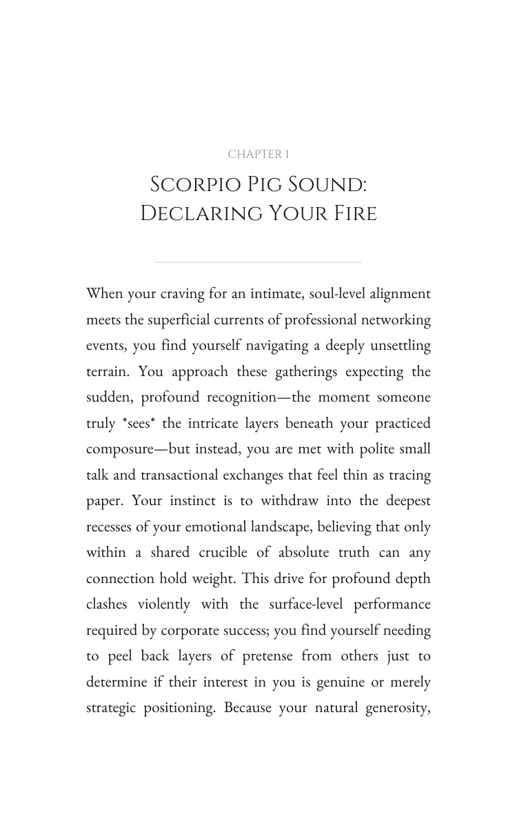 Career Success Roadmap: Scorpio Pig interior preview