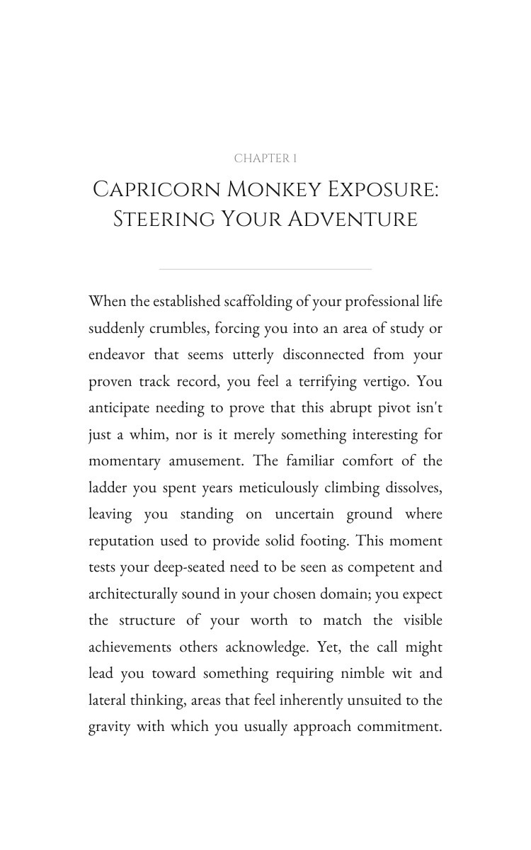 Career Success Toolkit for Capricorn Monkey: Activate Your Excellence interior preview