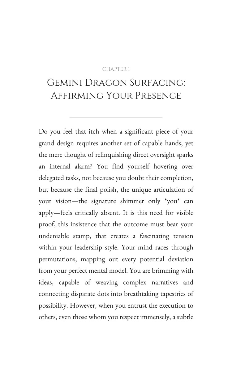 Gemini Dragon: Leadership Transformation interior preview