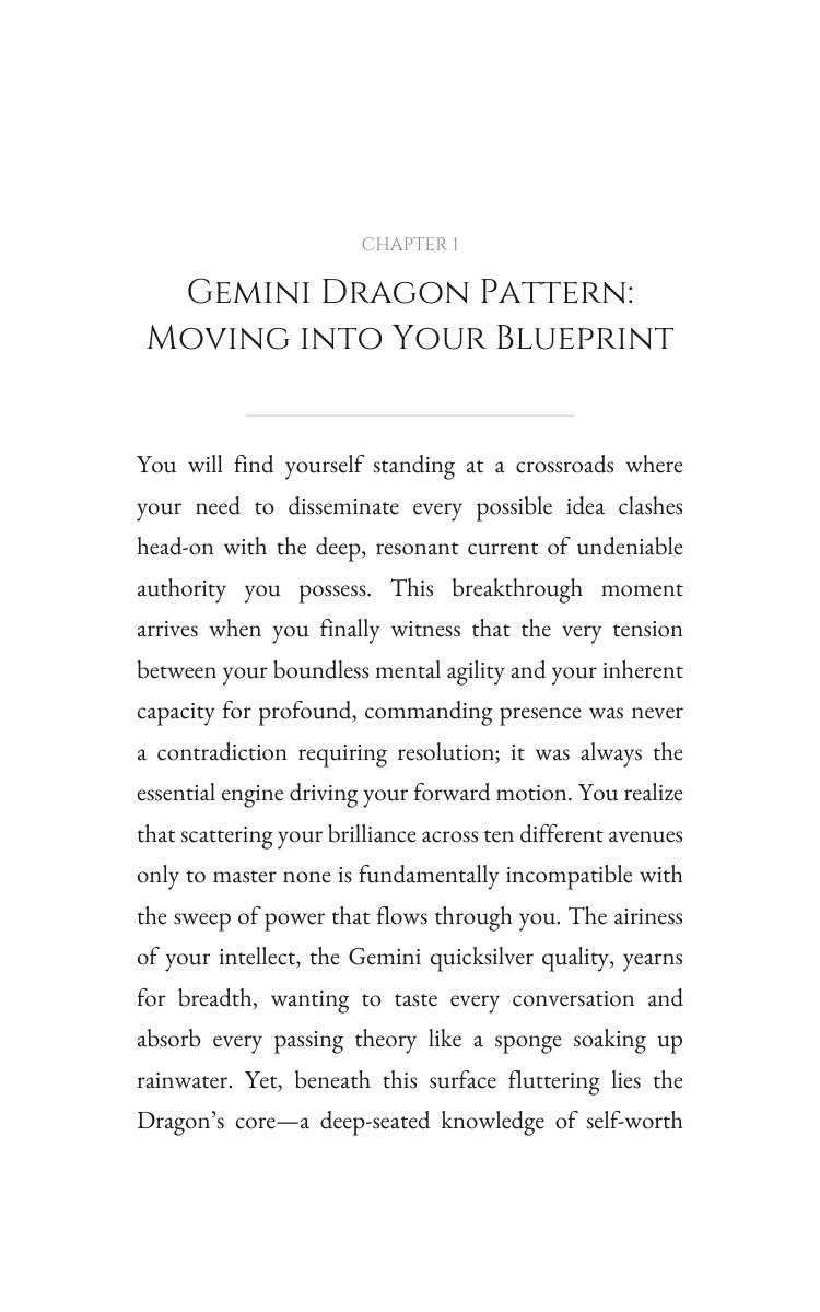 Gemini Dragon: Personal Growth Fulfillment interior preview
