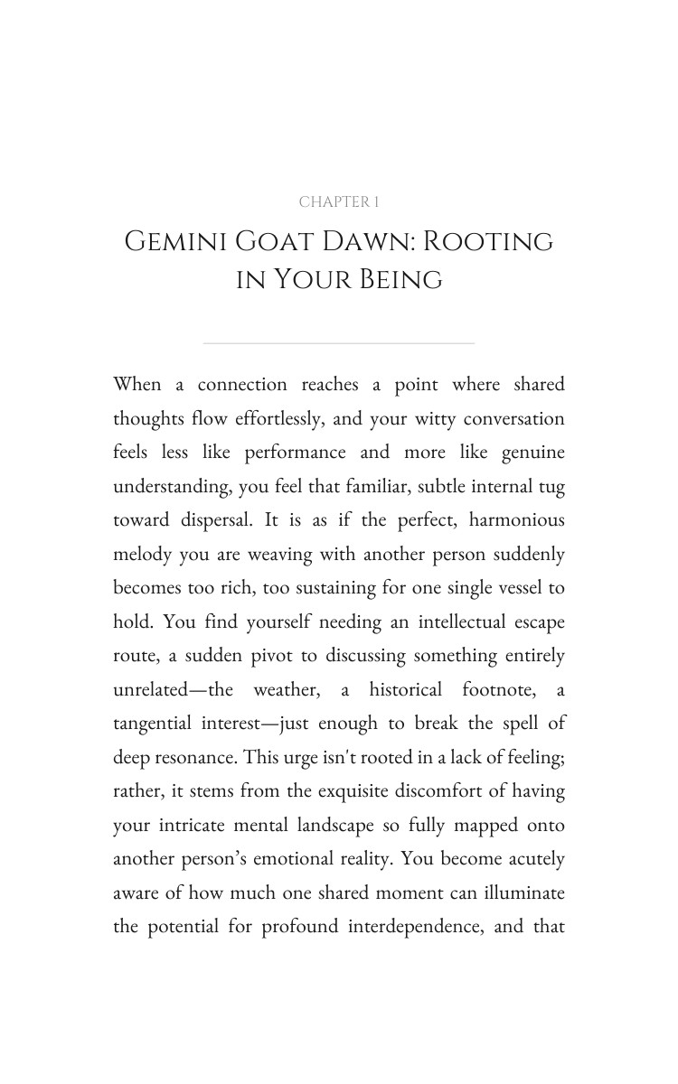 Gemini Goat Love Relationships Keystone: Your Desire Focused interior preview