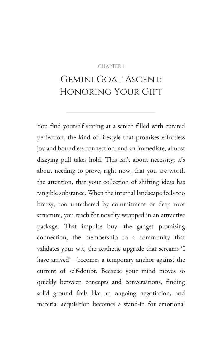 Gemini Goat Money Wealth Guide: Command Your Transition interior preview