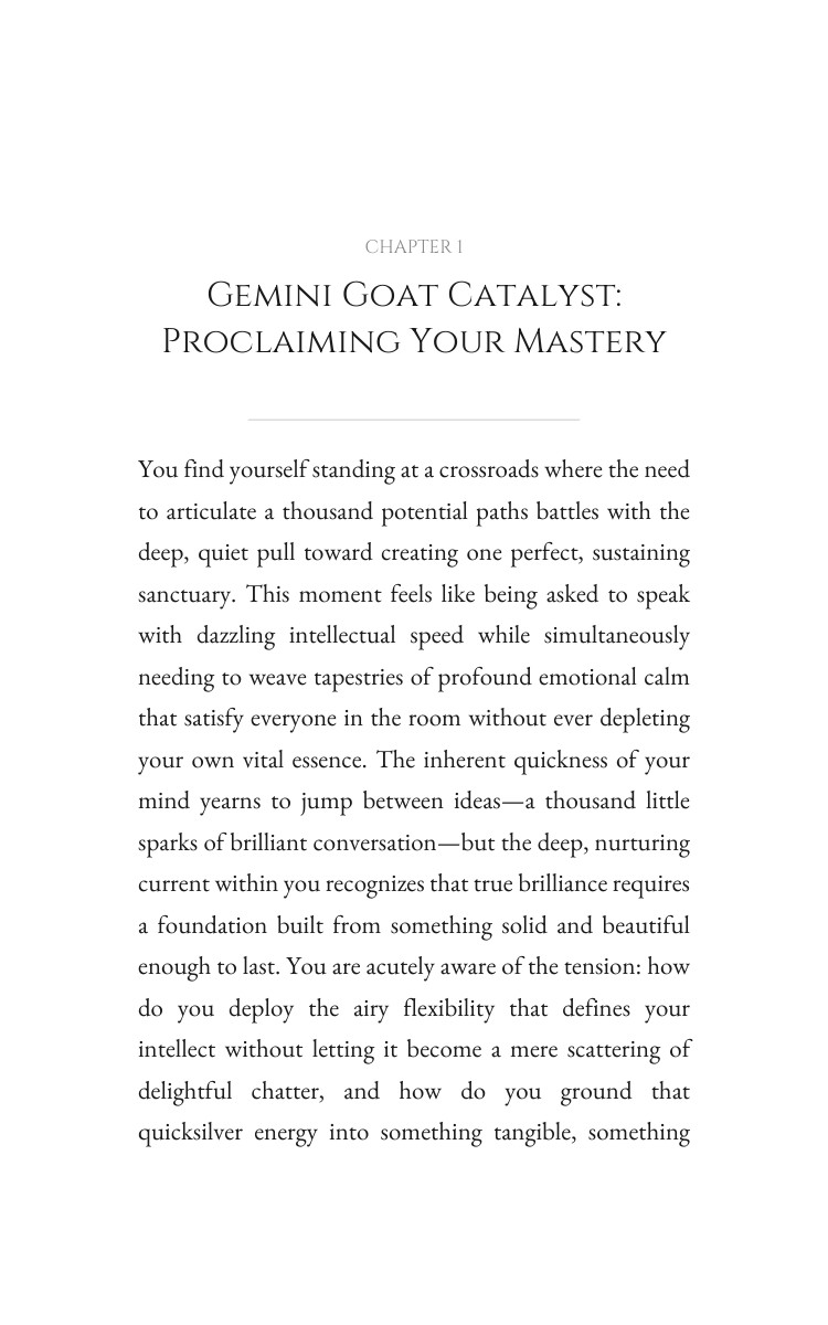 Gemini Goat Personal Growth Breakthrough Guide: Harness Your Growth interior preview