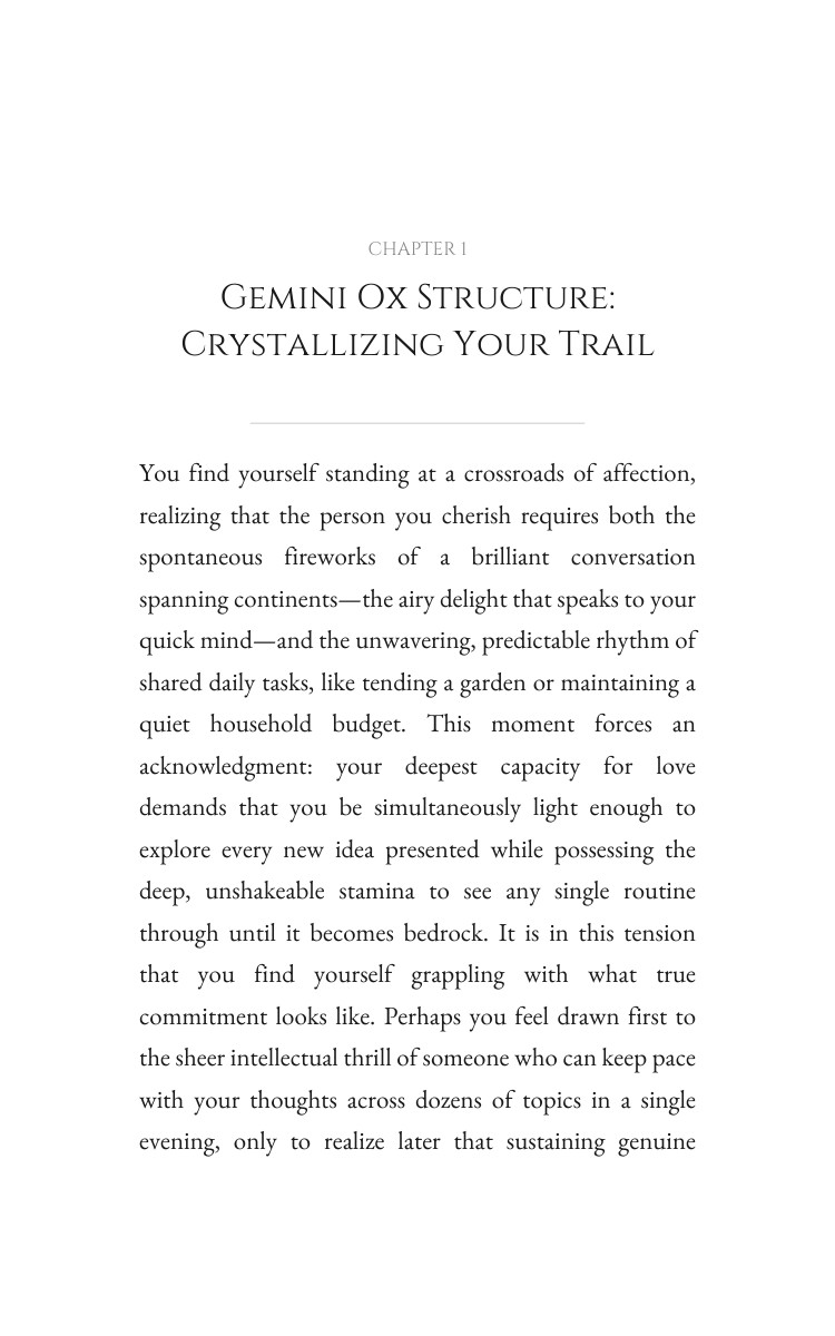Gemini Ox Love Relationships Decoded: Your Adventure Strengthened interior preview