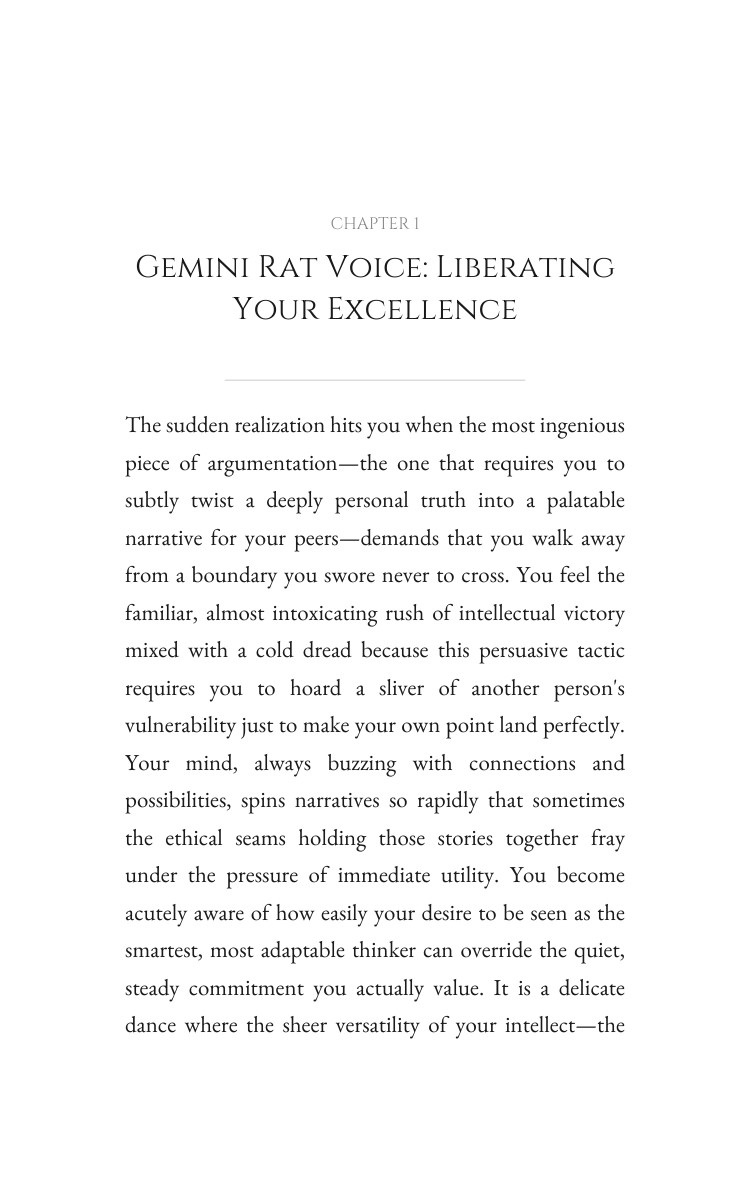 Gemini Rat Leadership Companion: Your Work Awakened interior preview