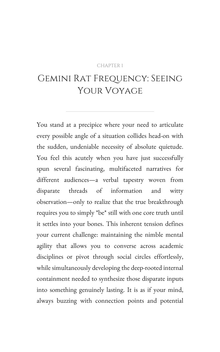 Gemini Rat Personal Growth Success Guide: Your Reality Realized interior preview