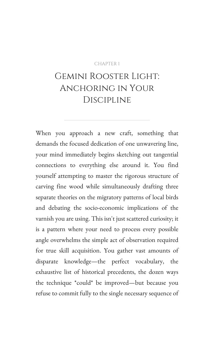 Gemini Rooster Personal Growth Encyclopedia: Your Fire Designed interior preview
