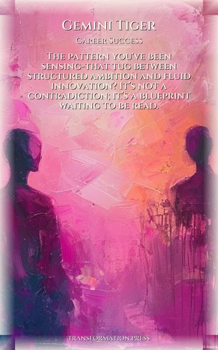 Gemini Tiger Career Success Keystone: Your Spark Embodied preview 1