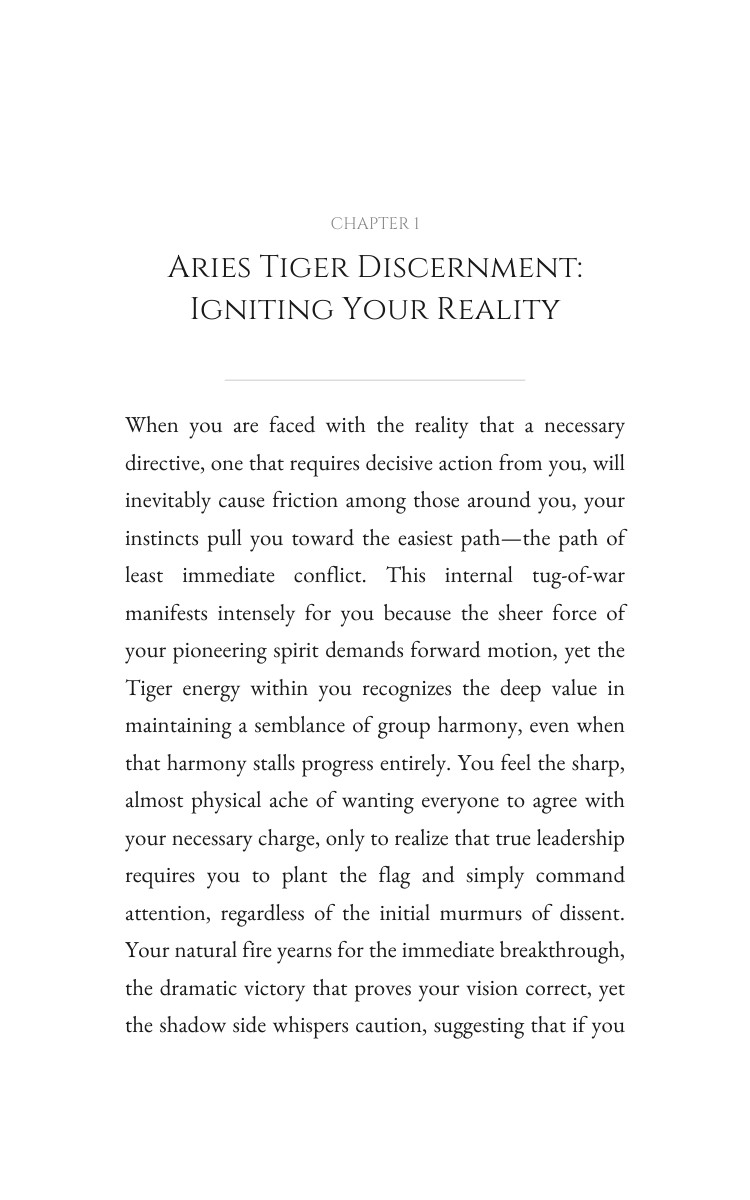 Leadership Blueprint for Aries Tiger: Your Craft Designed interior preview