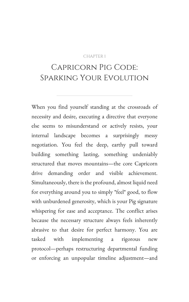 Leadership Blueprint for Capricorn Pig: Secure Your Route interior preview