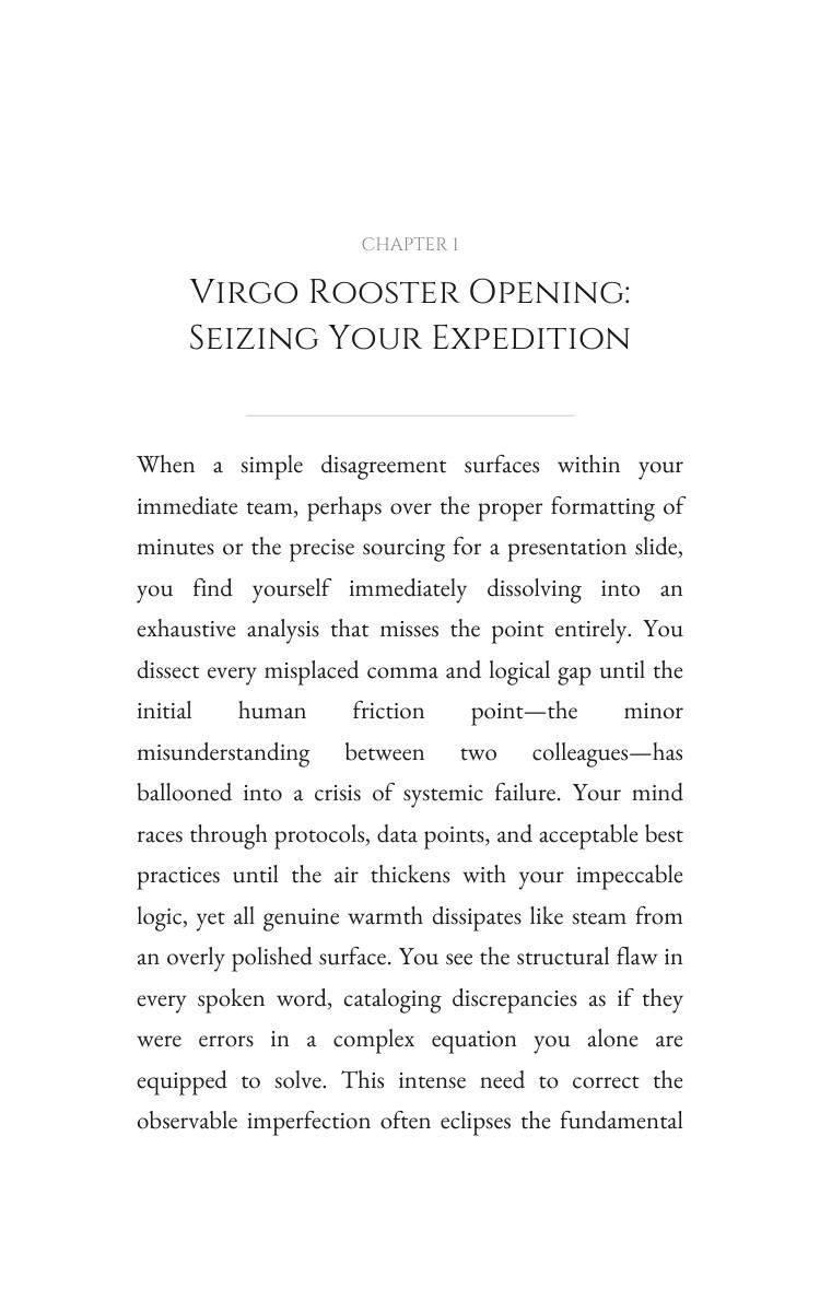 Leadership Blueprint for Virgo Rooster: Sharpen Your Life interior preview