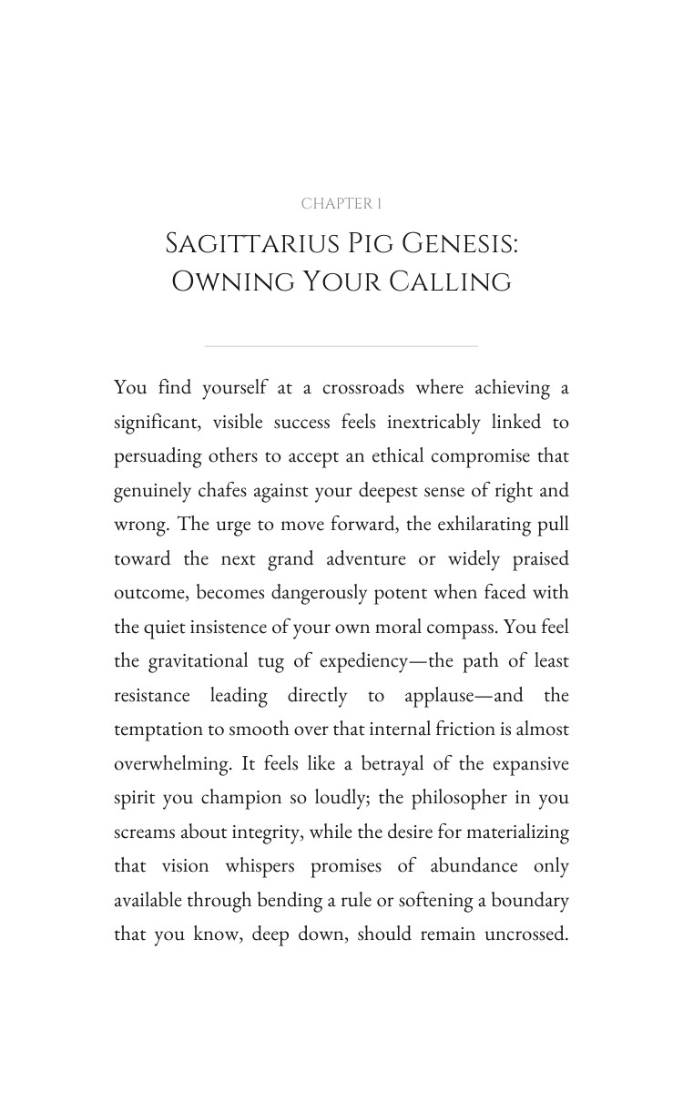 Leadership Journey: Sagittarius Pig interior preview
