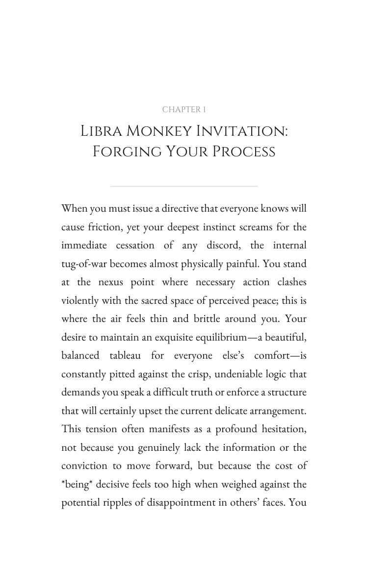 Leadership Manual for Libra Monkey: Unlock Your Direction interior preview