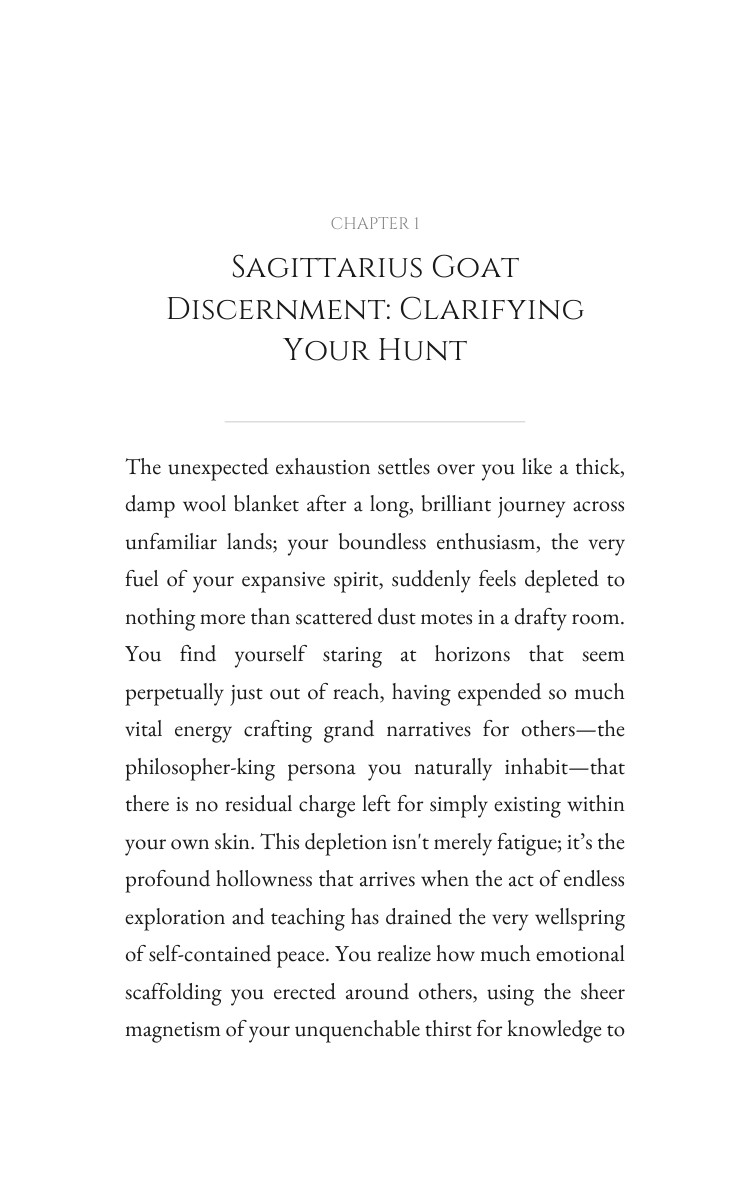 Leadership System: Sagittarius Goat interior preview