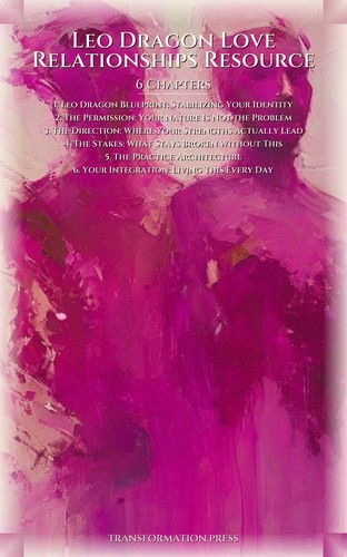 Leo Dragon Love Relationships Resource: Your Narrative Magnified preview 2