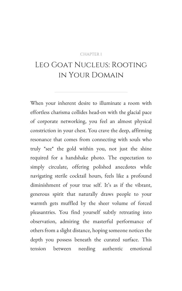 Leo Goat Career Success Excellence Guide: Align Your Discipline interior preview