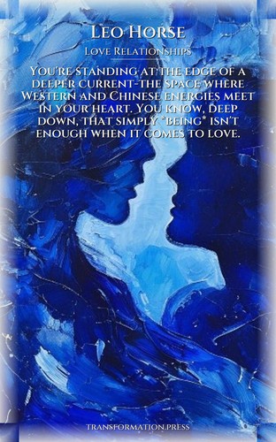 Leo Horse Love Relationships Reference: Your Yearning Realized preview 1