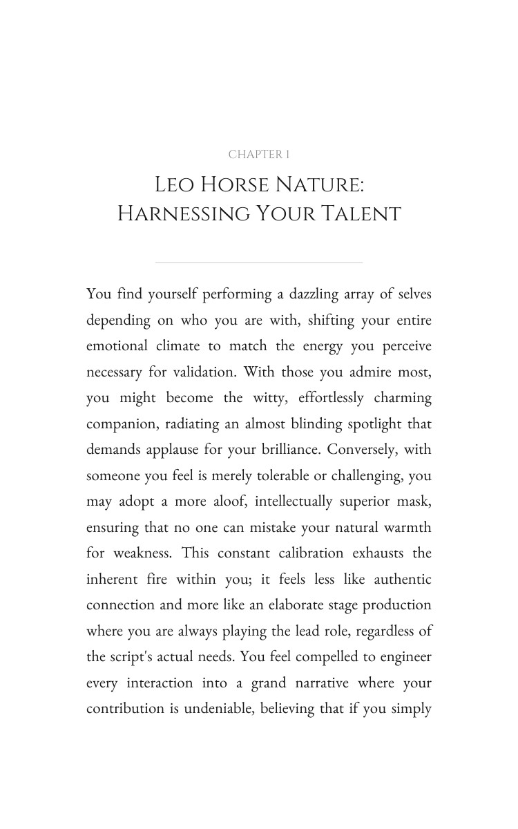 Leo Horse Love Relationships Reference: Your Yearning Realized interior preview