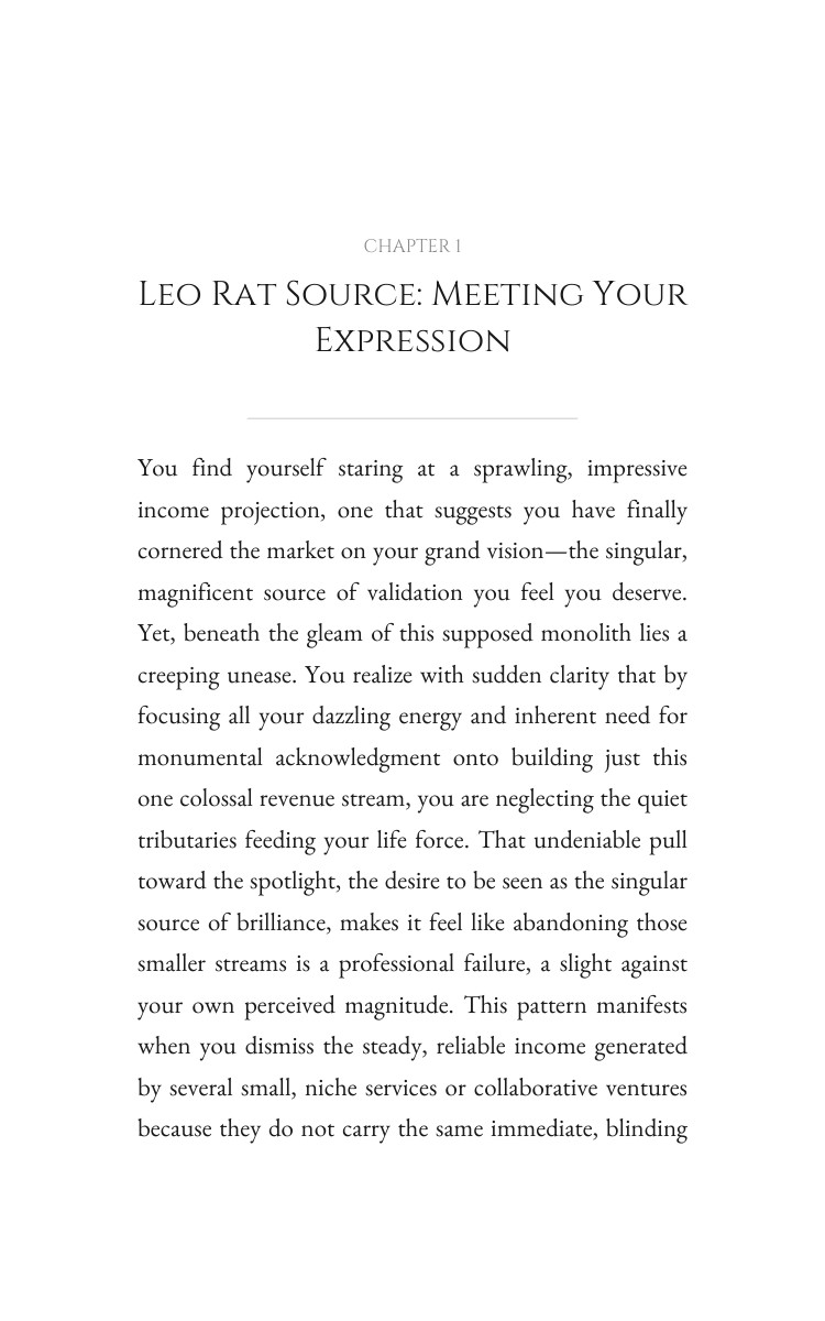 Leo Rat: Money Wealth Evolution interior preview